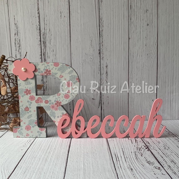 Decoração Bebê - Jardim Encantado - Nome