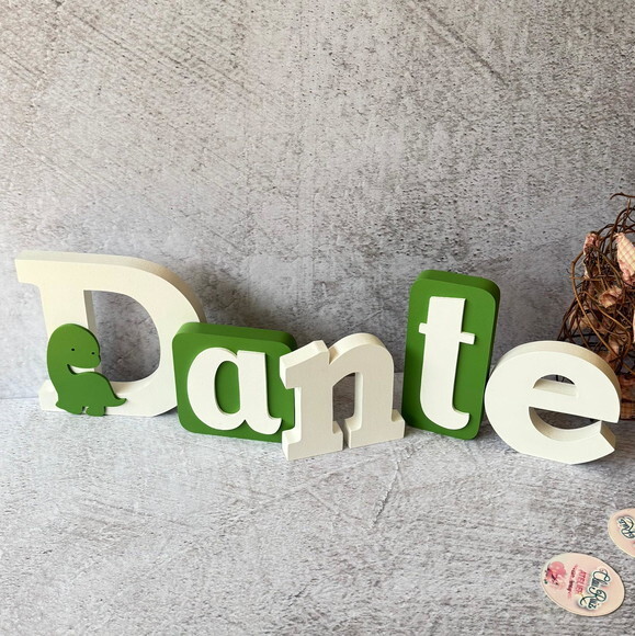 Dinossauro Blocos Decoração de Quarto de Bebê e Infantil