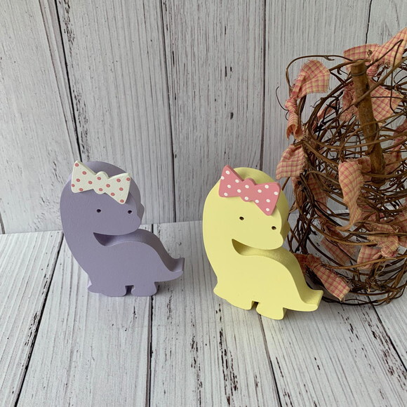 Dinossauros Baby Dupla com Laço