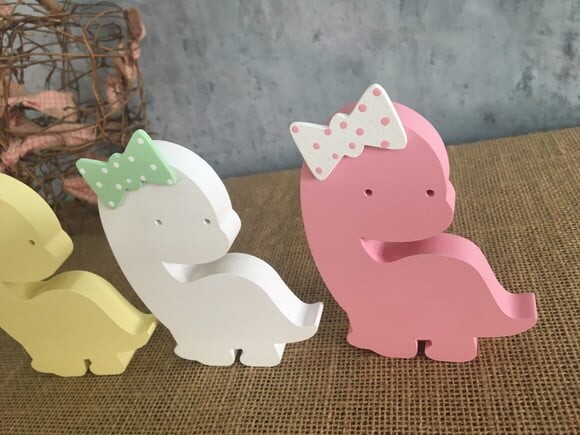 Dinossauros Baby Trio com Laço