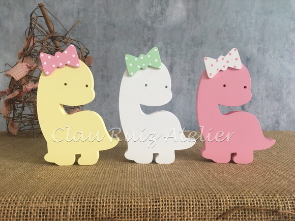 Dinossauros Baby Trio com Laço
