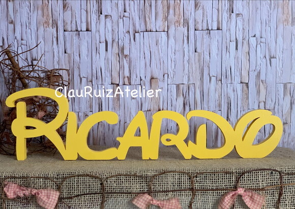 Disney - Letras de mdf -nomes