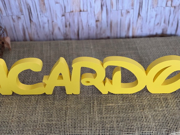 Disney - Letras de mdf -nomes