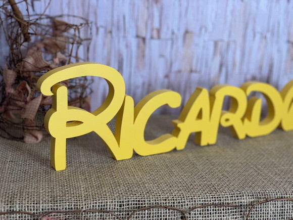 Disney - Letras de mdf -nomes