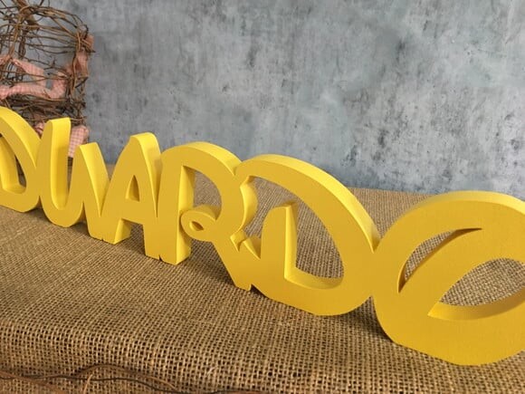 DISNEY - Letras de MDF -Nomes