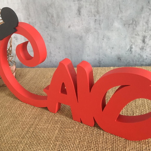 DISNEY - Letras de MDF -Nomes