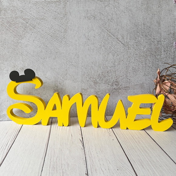 Disney - Letras de Mdf- Festa Infantil