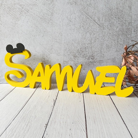 Disney - Letras de Mdf- Festa Infantil