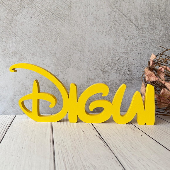 Disney - Letras de Mdf- Festa Infantil e Quarto do Bebê