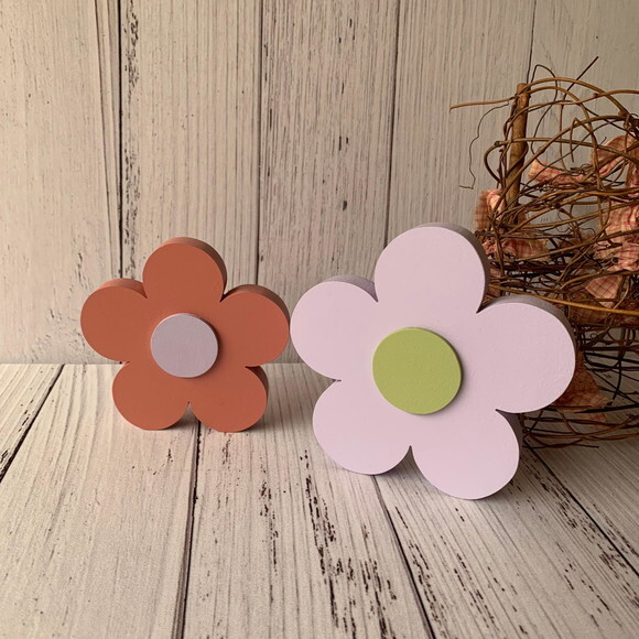 Dupla de Flor - Decoração Bebê - Jardim Encantado