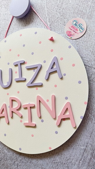 Enfeite de Porta de Maternidade - Decoração Bebê