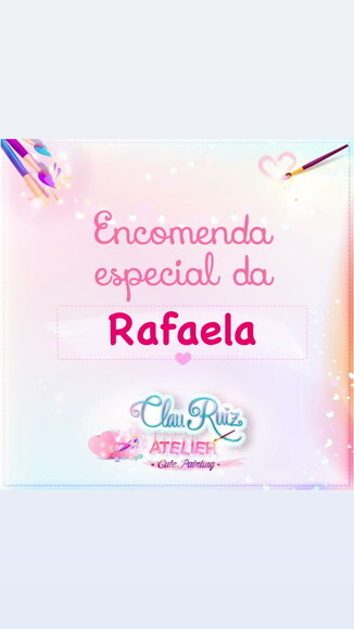 Encomenda da Rafaela