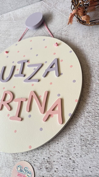 Enfeite de Porta de Maternidade - Decoração Bebê
