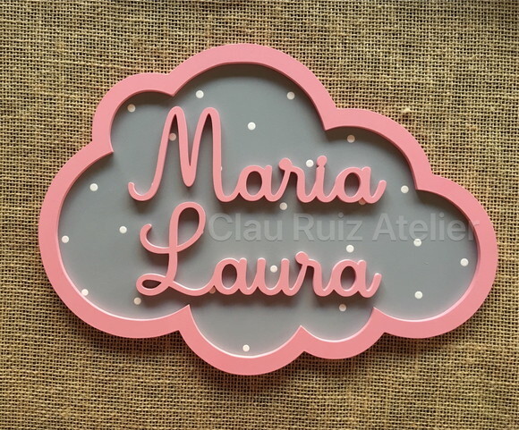 Enfeite de Porta de Maternidade - Decoração Bebê