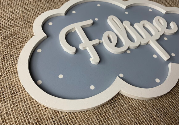 Enfeite de Porta de Maternidade - Decoraçãp Bebê