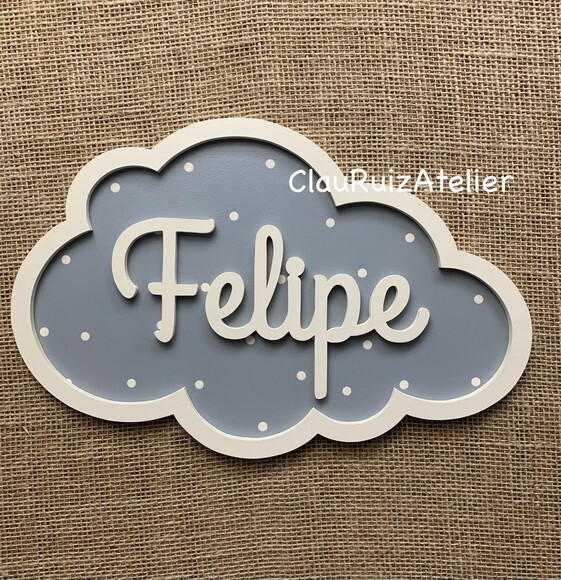 Enfeite de Porta de Maternidade - Decoraçãp Bebê