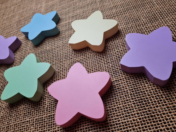 Estrelas de Parede em mdf