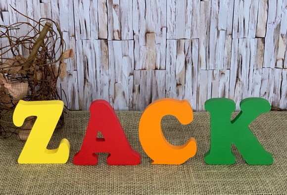 Festa Infantil -nomes de mdf - Letras Bastão