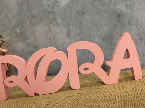 Festa Minnie - Letras de Mesa