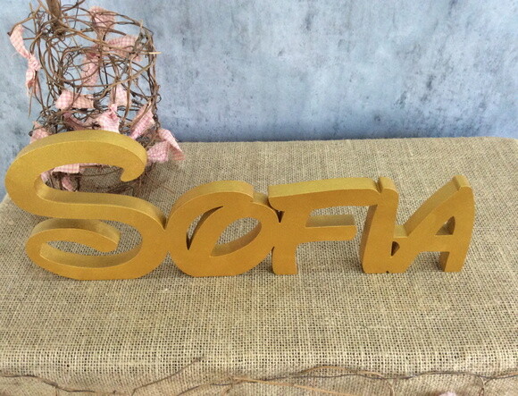 Festa Minnie - Letras de Mesa