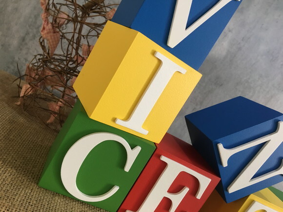 Festa Tema Circo - Decoração -cubos 8x8cm