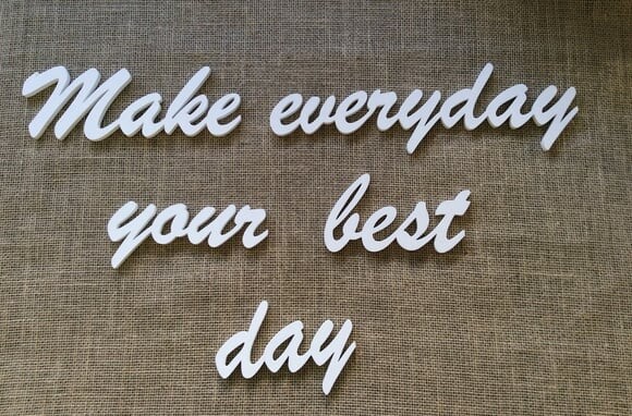 Frases Com Letras Decorativas De MDF