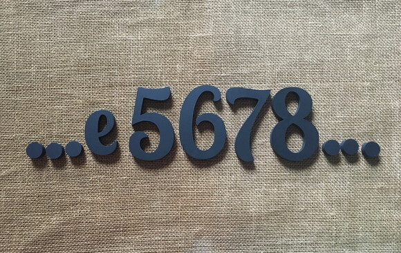 Frases com Letras Decorativas de mdf