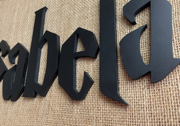 Harry Potter Letras Decorativas de Parede