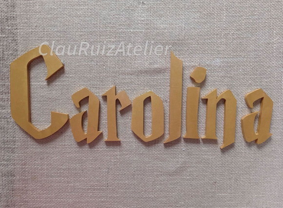 Harry Potter Letras Decorativas de Parede