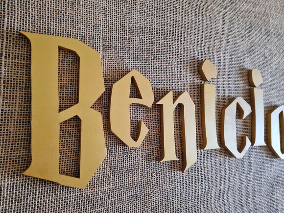 HARRY POTTER Letras Decorativas De Parede