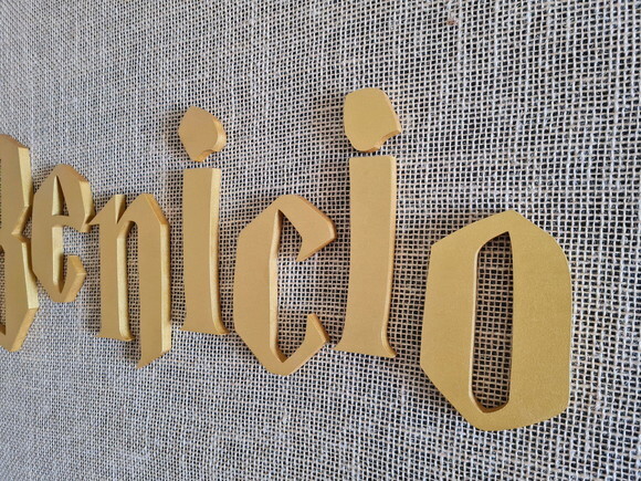 HARRY POTTER Letras Decorativas De Parede