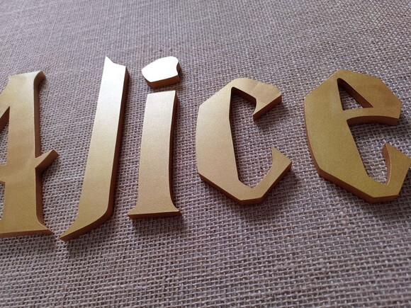 HARRY POTTER Letras Decorativas De Parede