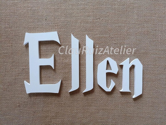 HARRY POTTER Letras Decorativas De Parede
