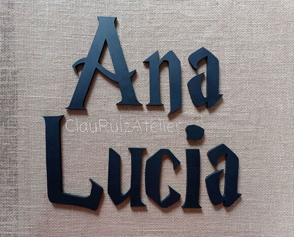 HARRY POTTER Letras Decorativas De Parede