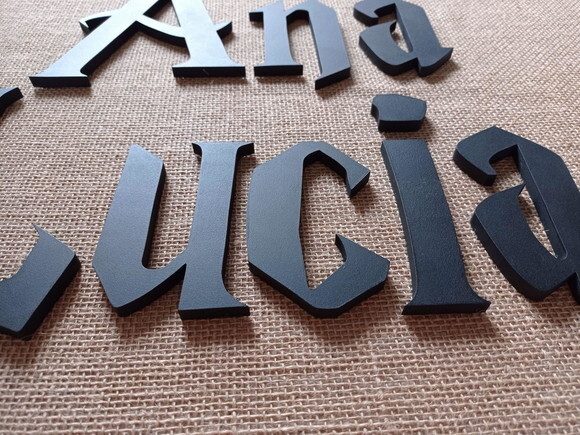 HARRY POTTER Letras Decorativas De Parede