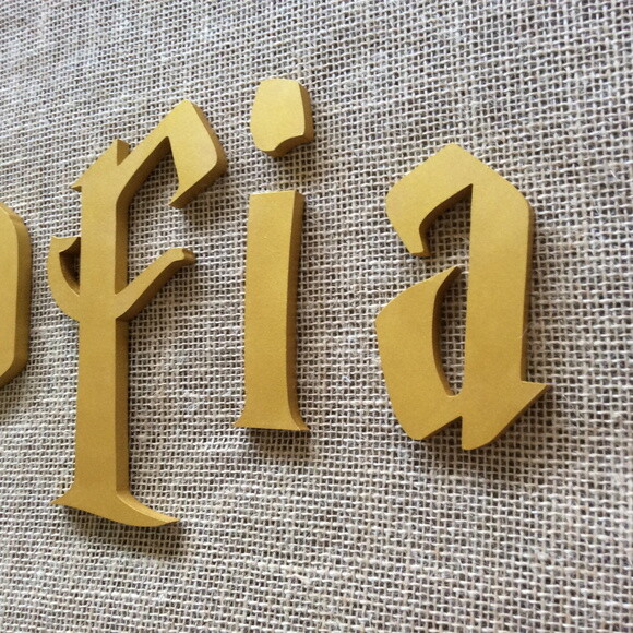 HARRY POTTER Letras Decorativas De Parede