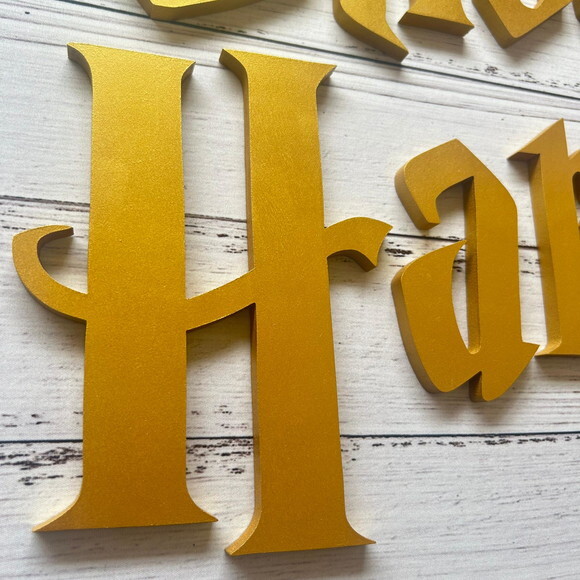 Harry Potter Letras Decorativas de Parede -festa Infantil