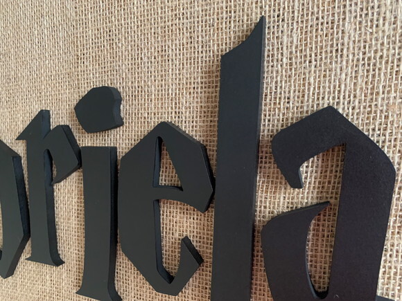 Harry Potter Letras Decorativas de Parede -festa Infantil