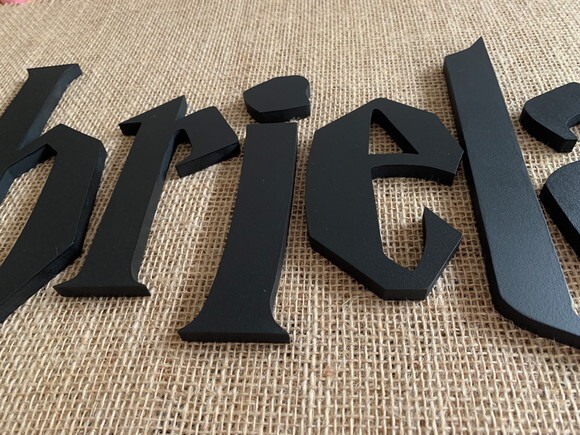 Harry Potter Letras Decorativas de Parede -festa Infantil