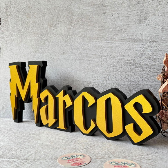 Harry Potter Sb Letras Decorativas de Parede -festa Infantil
