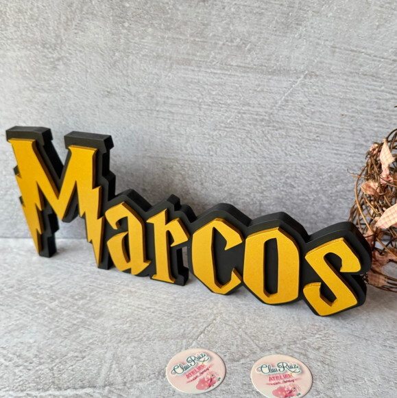 Harry Potter Sb Letras Decorativas de Parede -festa Infantil