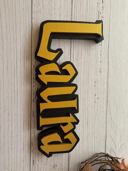 Harry Potter Sb Letras Decorativas de Parede -festa Infantil