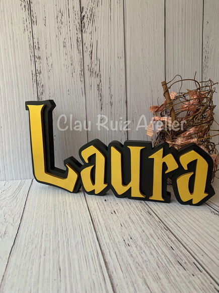 Harry Potter Sb Letras Decorativas de Parede -festa Infantil
