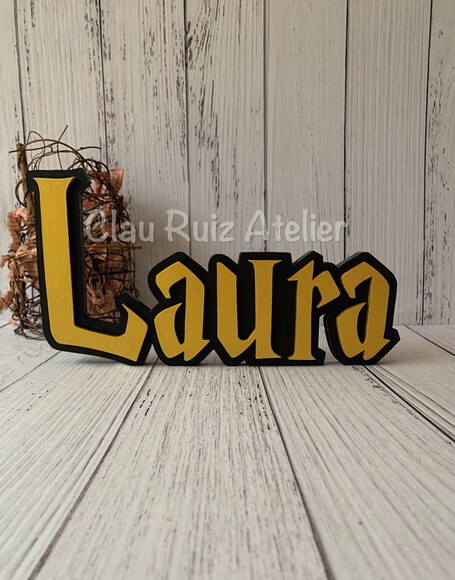 Harry Potter Sb Letras Decorativas de Parede -festa Infantil