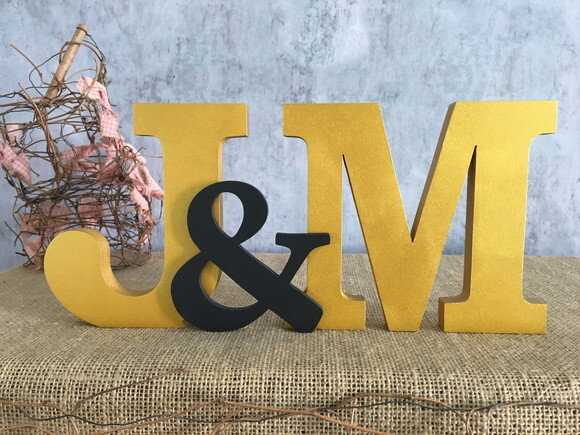 Iniciais BODAS DE OURO