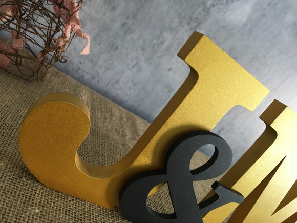Iniciais BODAS DE OURO