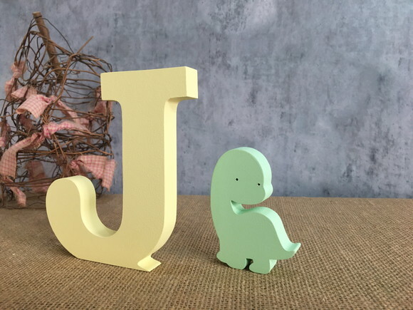 Iniciais com Dinossauro