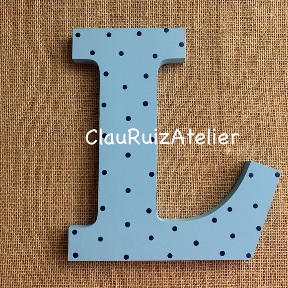 Iniciais em mdf 30cm