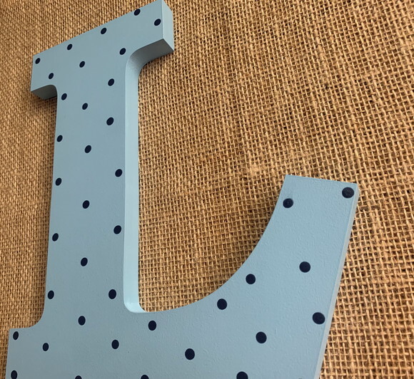 Iniciais em mdf 30cm