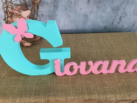 Jardim Encantado - Nomes Personalizados